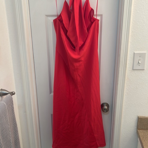 Cushnie x Target asymmetrical red dress size 18 - Picture 5 of 8